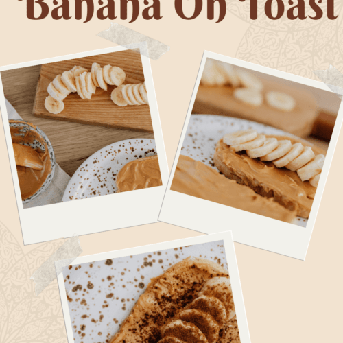 Peanut Butter Banana On Toast Delight